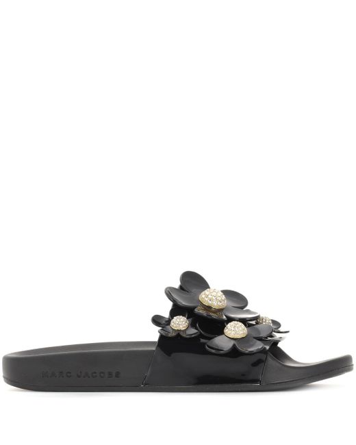 marc jacobs black sandals