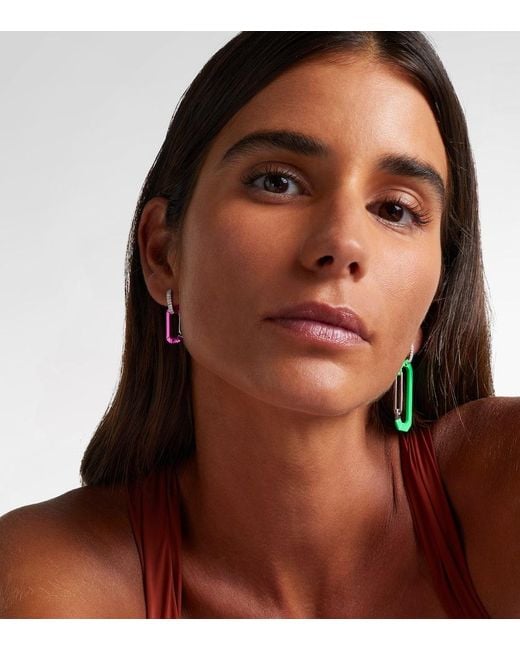 Orecchino Singolo Chiara Small di Eera in Pink