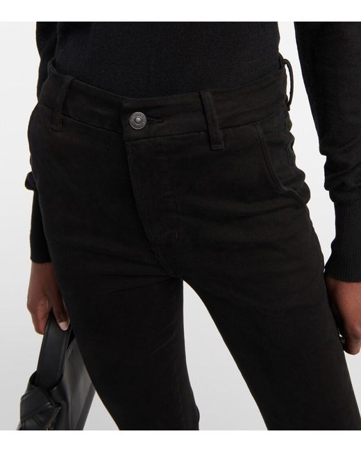 Citizens of Humanity Black Jayla High-Rise Skinny Jeans