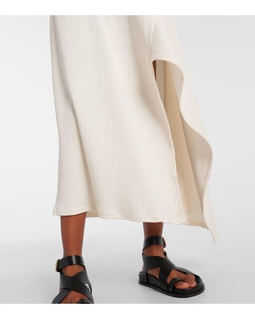 Abito Midi di Plan C in White