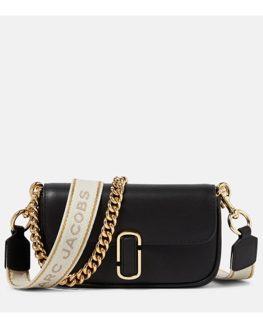 Marc Jacobs Black Schultertasche J Marc Small