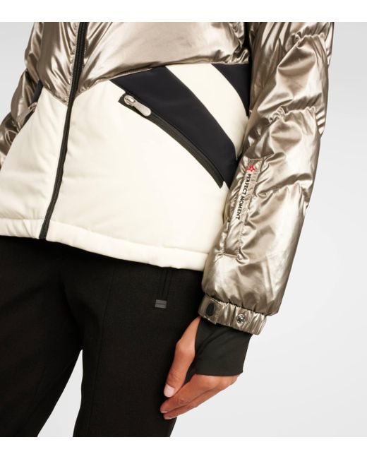 Perfect Moment Metallic Duvet Quilted Ski Jacket