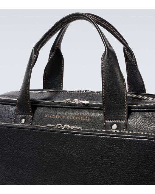 Ventiquattrore di Brunello Cucinelli in Black da Uomo