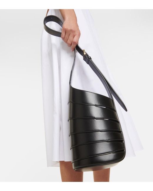 Alaïa Black Babel Small Leather Shoulder Bag