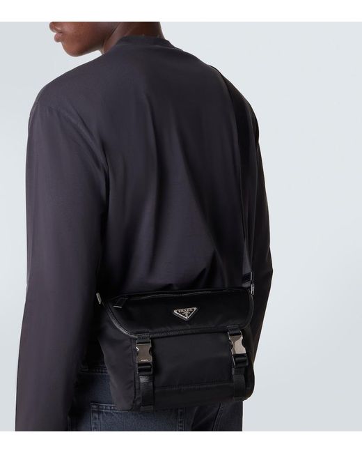Borsa A Spalla di Prada in Black da Uomo