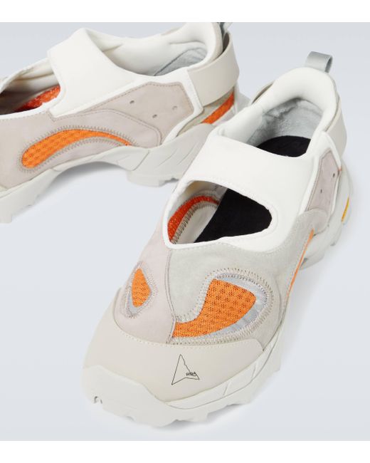 Roa White Rozes Sneakers for men