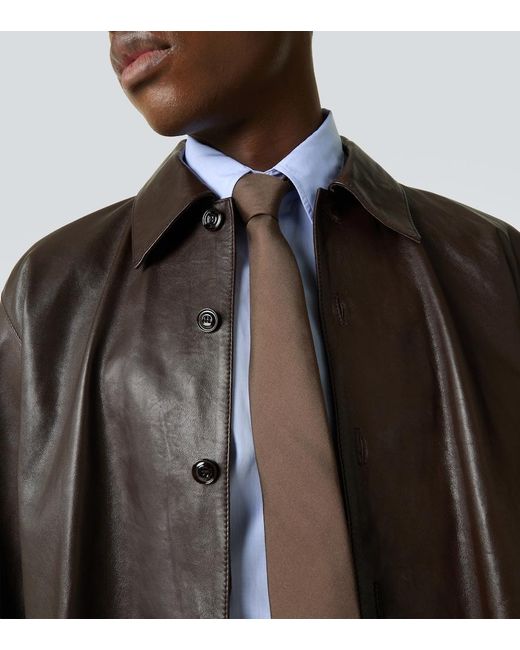 Lardini Blue Cotton Poplin Shirt for men
