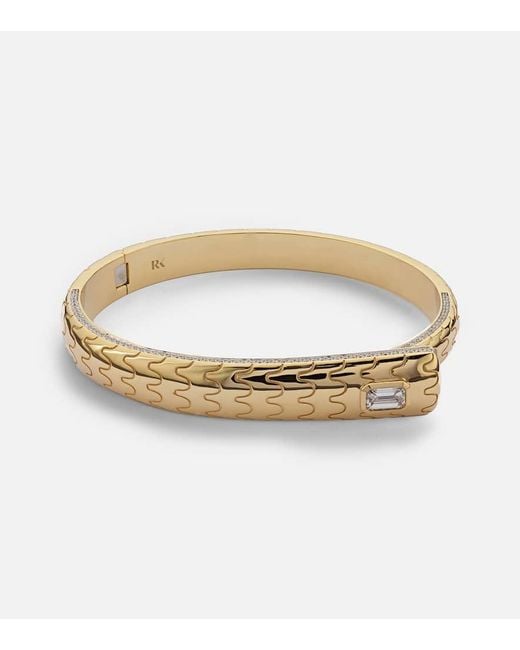 Rainbow K Metallic Prestige 18Kt Bangle With Diamonds