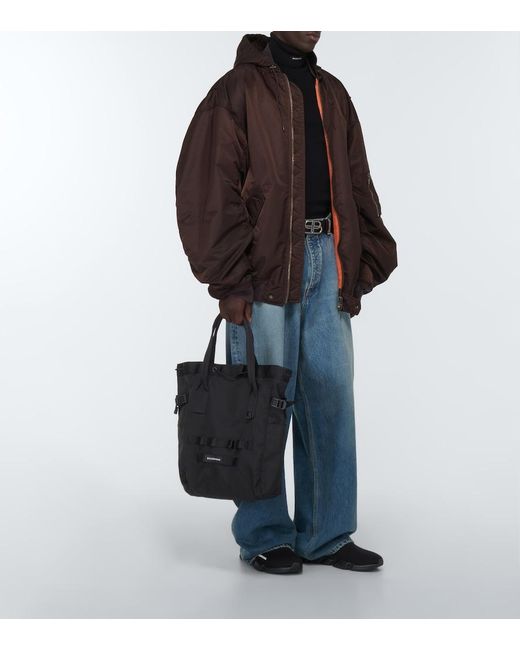 Balenciaga Black Army Medium Tote Bag for men