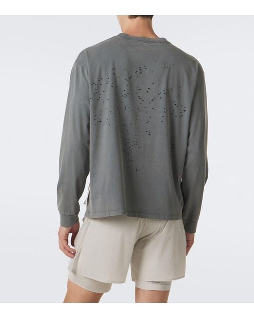 Camiseta Mothtech De Algodon Satisfy de hombre de color Gray