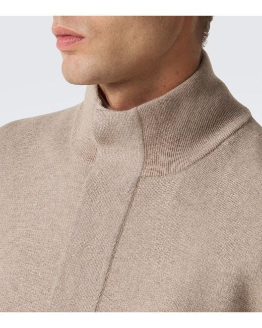 Dunhill Natural Cotton And Wool Jacket for men