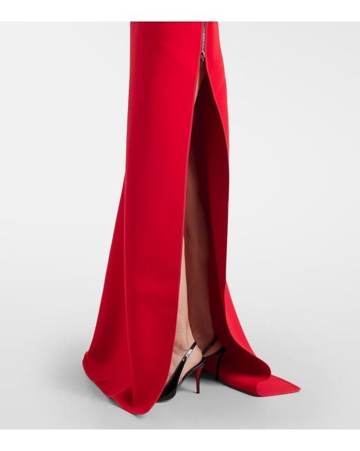 Maticevski Red Absolve Draped Gown