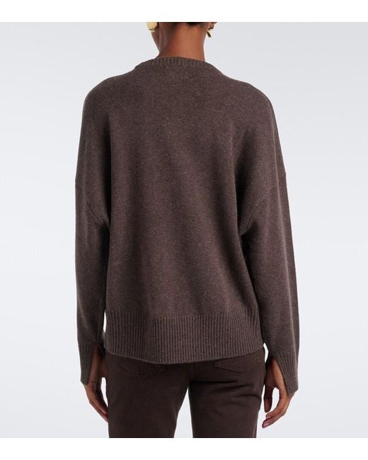 Loulou de Saison Brown Anton Cashmere Sweater