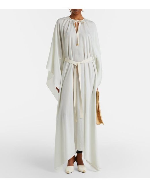 Caftan A Rayas Patou de color White
