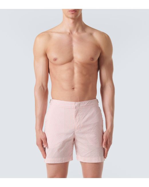 Short de bain Bulldog Orlebar Brown pour homme en coloris Pink