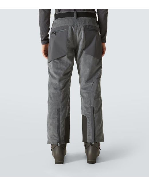 Bogner Gray Coen Corduroy Ski Pants for men