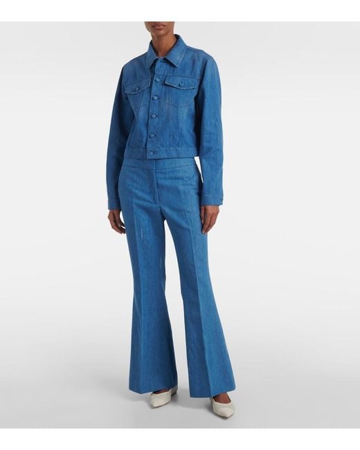 Gabriela Hearst Blue Roland Denim Jacket