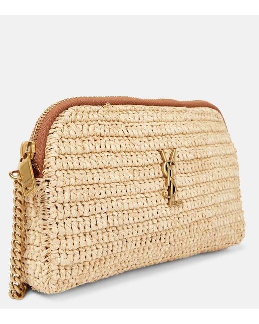 ★SAINT LAURENT★関税込♪日本未入荷♪Gaby raffia バッグ 0400020780922_NATURALBRICK?wid