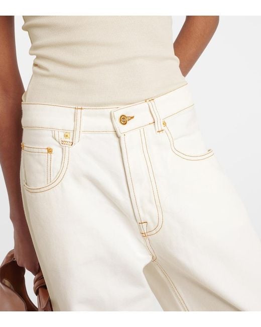 Jacquemus White Le De-Nimes Large Jeans