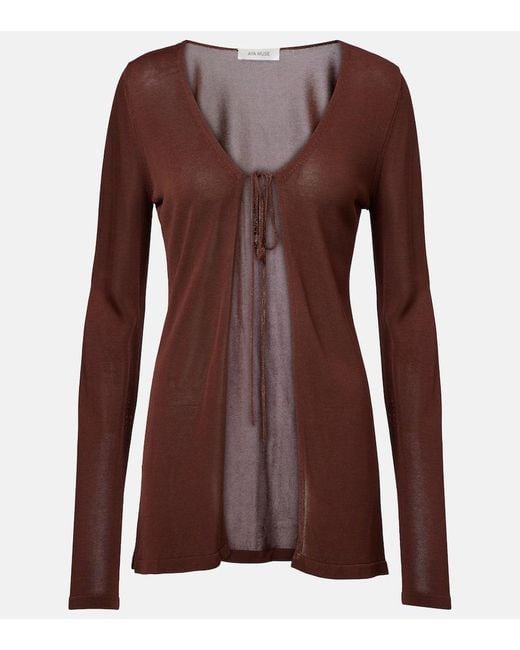 Top De Punto AYA MUSE de color Brown