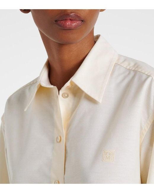 Totême White Cotton Shirt