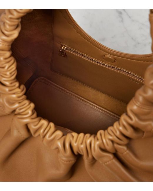 Loewe Brown Squeeze Medium Leather Shoulder Bag