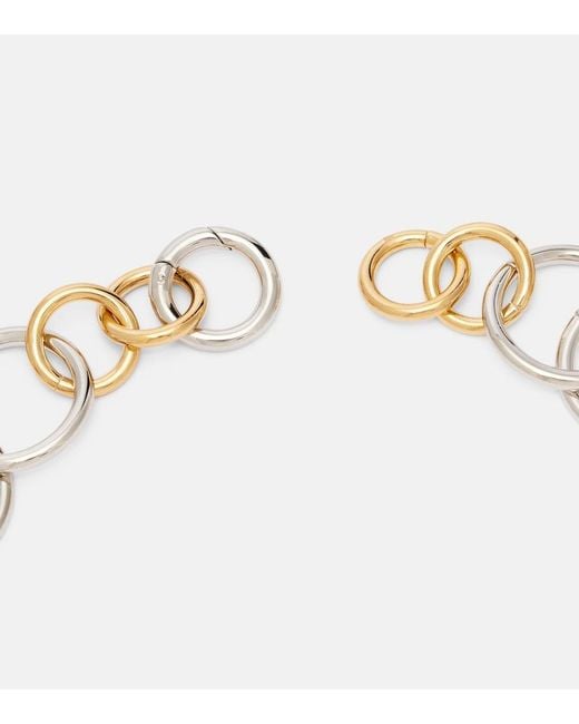 Jil Sander Metallic Plated Necklace