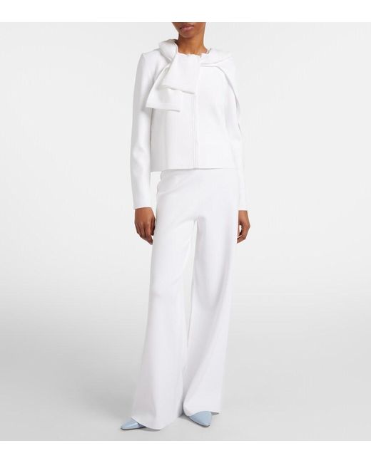 Max Mara White Master Cardigan