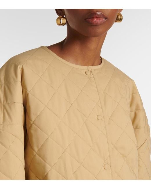Totême  Natural Quilted Jacket