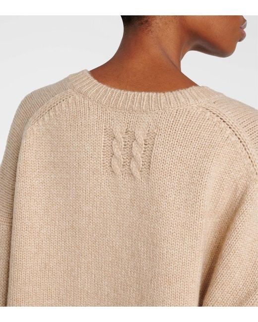 Nili Lotan Natural Shagan Cashmere Sweater