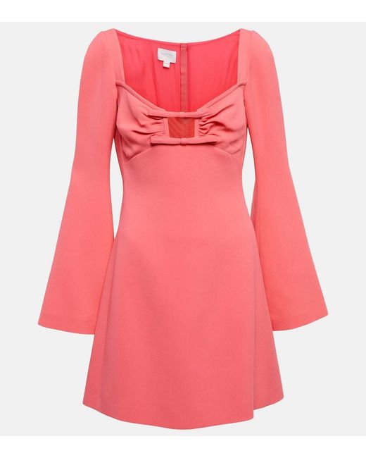 Giambattista Valli Pink Cut-Out Minidress