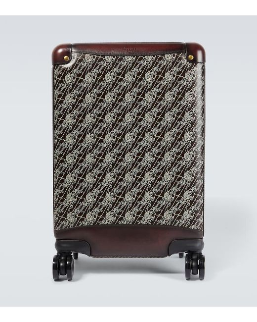 Berluti Black Formula 1005 Marbeuf Canvas Suitcase for men