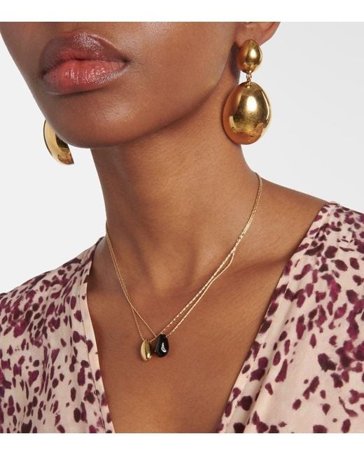 Collar Imala Con Colgante Isabel Marant de color Metallic