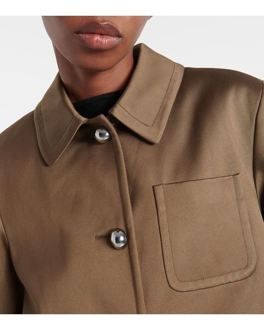 Altuzarra Brown Bart Single-Breasted Jacket