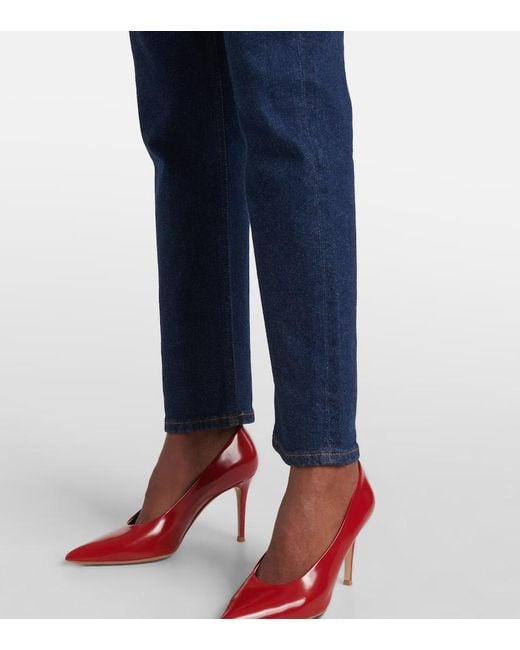 Re/done Blue 70S Straight Jeans