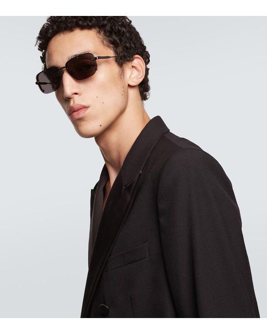Dior Brown Neodior S4U Rectangular Sunglasses for men