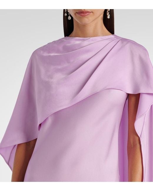 Jonathan Simkhai Purple Robe Izel