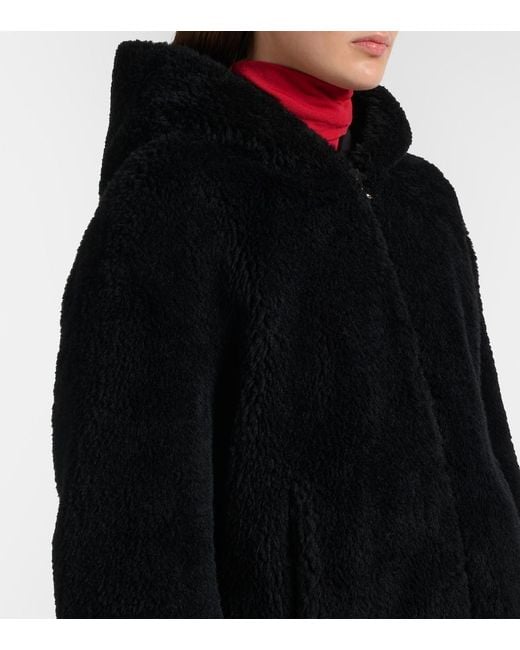 Yves Salomon Black Wool Jacket