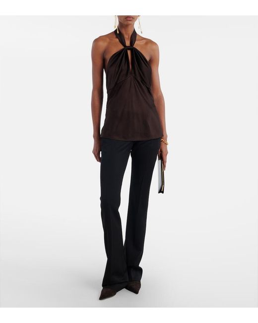 Tom Ford Brown 55 Suede Ankle Boots