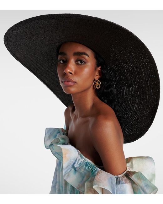 Zimmermann Brown Raffia Sunhat