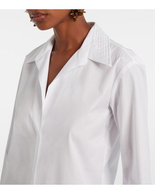 Dries Van Noten White Cotton Shirt