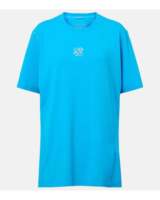 【LOEWE】 x On Active logo T-shirt Loewe x On Active logo jersey T-shirt Loewe