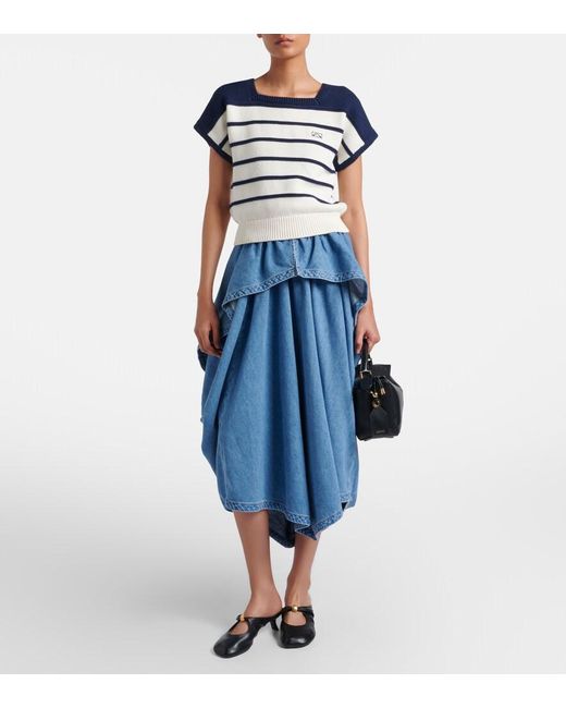 Pullover di Loewe in Blue