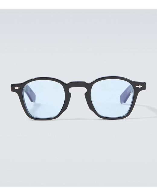 Jacques Marie Mage Blue Zephirin Square Sunglasses for men