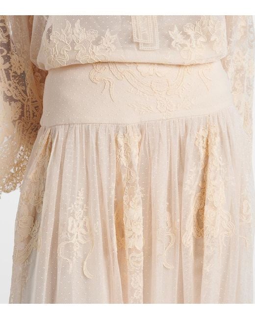 Gonna Lunga Hypnotic di Zimmermann in Natural