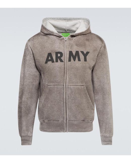 Sudadera Army De Algodon NOTSONORMAL de hombre de color Gray