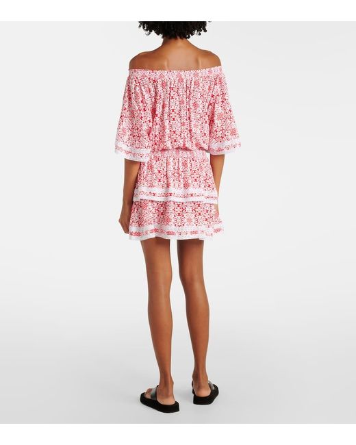 Vestido Corto Micha Melissa Odabash de color Red
