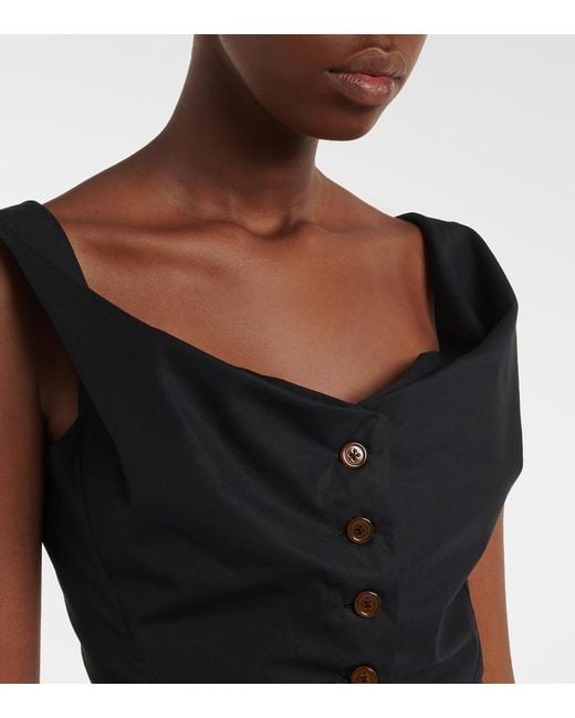 Vivienne Westwood Black Monday Cotton Top