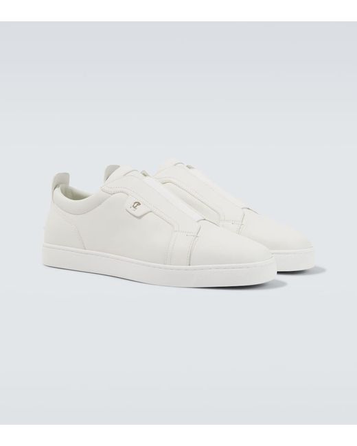 Christian Louboutin Sneakers St Louis Aus Leder in White für Herren