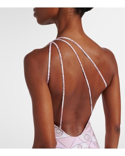 Emilio Pucci Pink Occhi Swimsuit